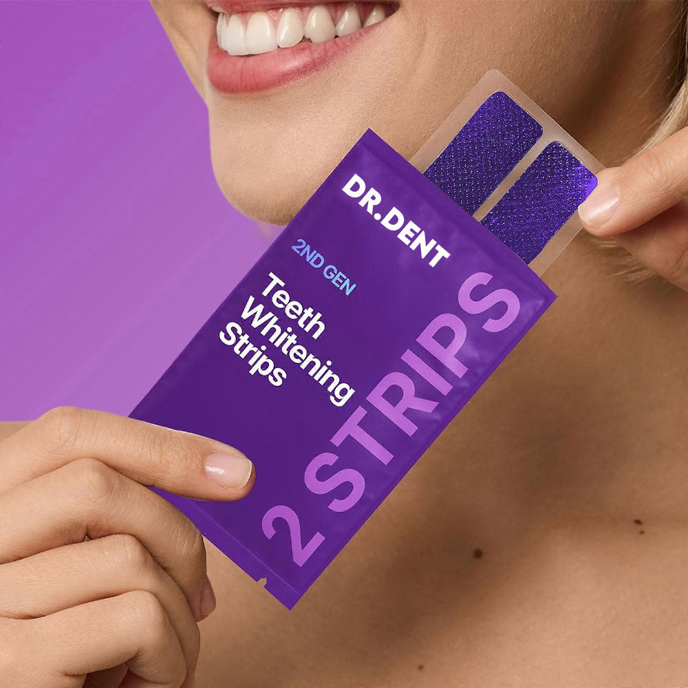 Pack DrDent - 42 Bandes blanchissantes violettes